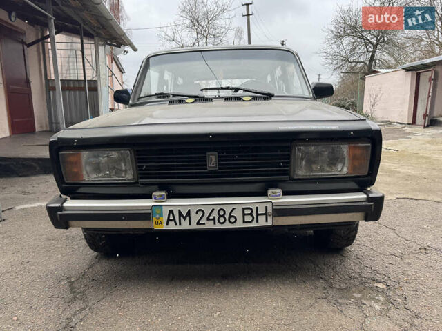 Чорний ВАЗ 2104, об'ємом двигуна 1.5 л та пробігом 221 тис. км за 1100 $, фото 1 на Automoto.ua