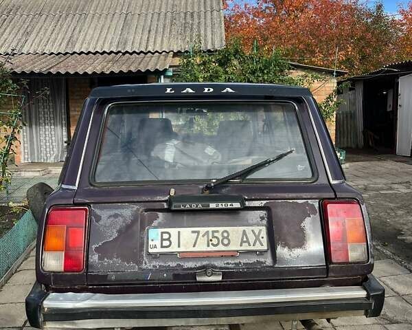 ВАЗ 2104 1998 в Новых Санжарах на Automoto.ua Фиолетовый ВАЗ 2104, объемом двигателя 1.45 л и пробегом 150 тыс. км за 805 $, фото 2 на Automoto.ua