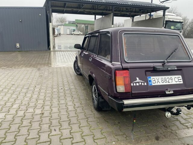 Фиолетовый ВАЗ 2104, объемом двигателя 1.5 л и пробегом 93 тыс. км за 1100 $, фото 7 на Automoto.ua