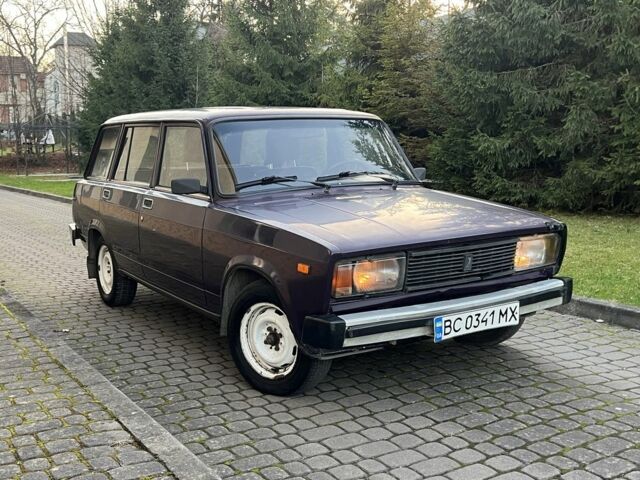 Фиолетовый ВАЗ 2104, объемом двигателя 1.5 л и пробегом 1 тыс. км за 1100 $, фото 1 на Automoto.ua