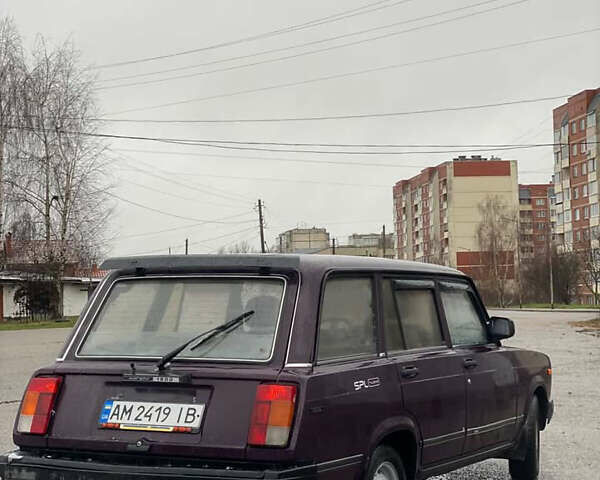 Фиолетовый ВАЗ 2104, объемом двигателя 1.45 л и пробегом 76 тыс. км за 1300 $, фото 4 на Automoto.ua