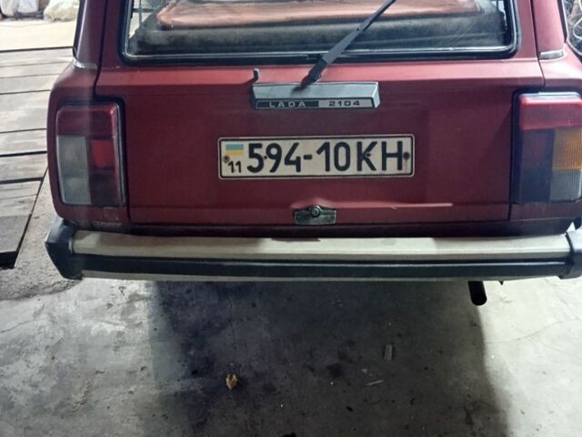 Красный ВАЗ 2104, объемом двигателя 0 л и пробегом 16 тыс. км за 800 $, фото 6 на Automoto.ua