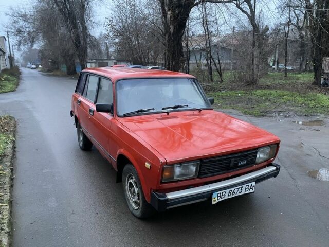 Красный ВАЗ 2104, объемом двигателя 1.5 л и пробегом 55 тыс. км за 344 $, фото 1 на Automoto.ua