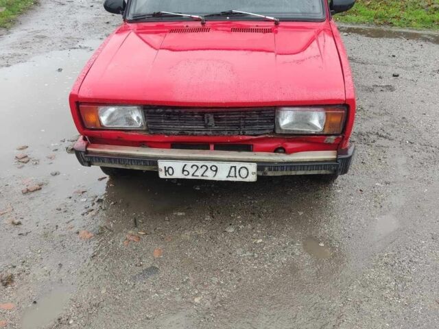 Красный ВАЗ 2104, объемом двигателя 1.3 л и пробегом 80 тыс. км за 500 $, фото 1 на Automoto.ua