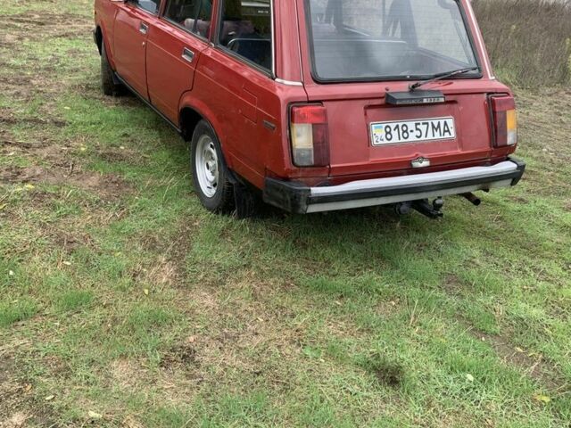Красный ВАЗ 2104, объемом двигателя 1.3 л и пробегом 46 тыс. км за 1350 $, фото 4 на Automoto.ua