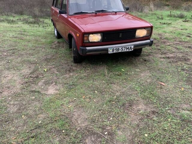 Красный ВАЗ 2104, объемом двигателя 1.3 л и пробегом 46 тыс. км за 1350 $, фото 1 на Automoto.ua