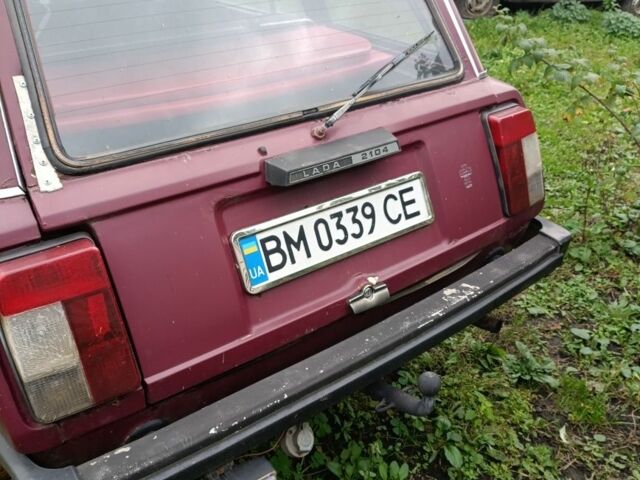 Красный ВАЗ 2104, объемом двигателя 8 л и пробегом 111 тыс. км за 700 $, фото 4 на Automoto.ua