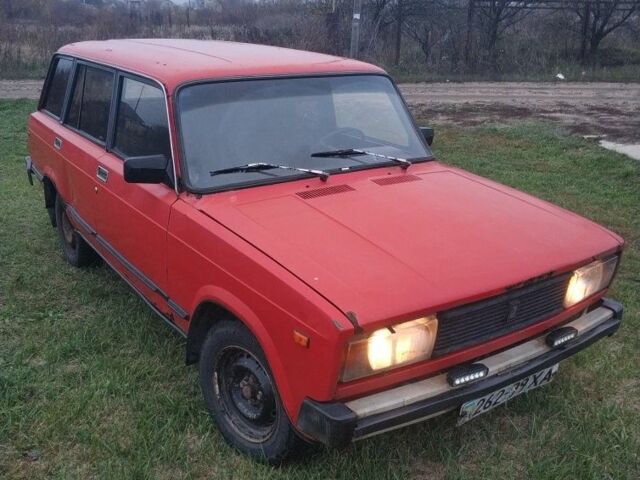 Красный ВАЗ 2104, объемом двигателя 1.3 л и пробегом 20 тыс. км за 572 $, фото 1 на Automoto.ua
