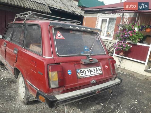 Красный ВАЗ 2104, объемом двигателя 1.5 л и пробегом 50 тыс. км за 650 $, фото 1 на Automoto.ua