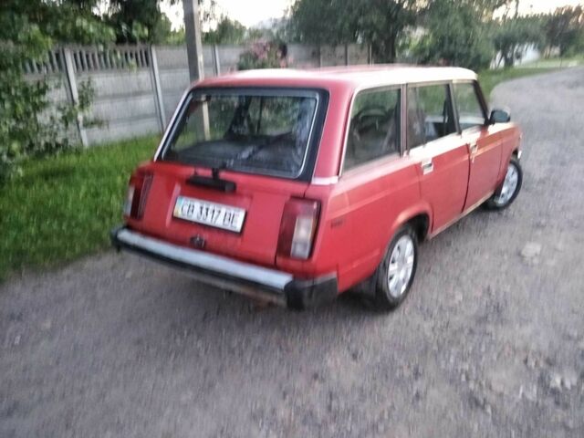Красный ВАЗ 2104, объемом двигателя 1.5 л и пробегом 134 тыс. км за 750 $, фото 1 на Automoto.ua