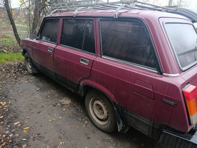 Красный ВАЗ 2104, объемом двигателя 3 л и пробегом 1000 тыс. км за 1000 $, фото 1 на Automoto.ua