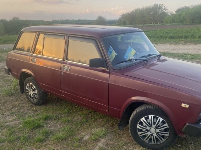 Красный ВАЗ 2104, объемом двигателя 1.5 л и пробегом 53 тыс. км за 1750 $, фото 1 на Automoto.ua