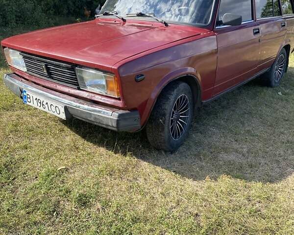 Красный ВАЗ 2104, объемом двигателя 1.45 л и пробегом 200 тыс. км за 1000 $, фото 3 на Automoto.ua