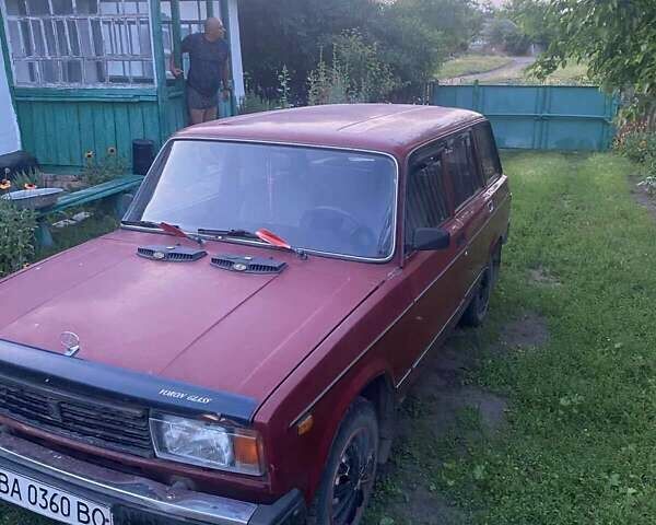 Красный ВАЗ 2104, объемом двигателя 1.5 л и пробегом 40 тыс. км за 1500 $, фото 1 на Automoto.ua