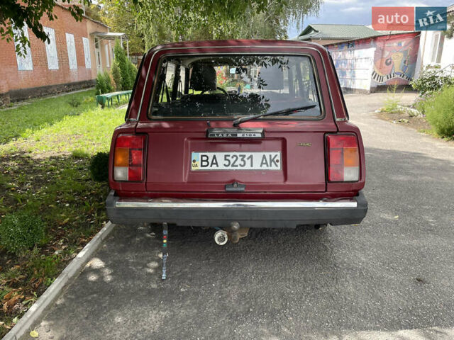 Красный ВАЗ 2104, объемом двигателя 1.5 л и пробегом 197 тыс. км за 1650 $, фото 4 на Automoto.ua