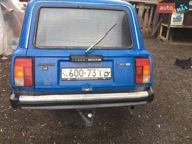 Синій ВАЗ 2104, об'ємом двигуна 1.5 л та пробігом 160 тис. км за 650 $, фото 1 на Automoto.ua