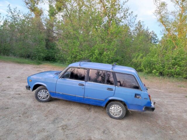 Синий ВАЗ 2104, объемом двигателя 1.3 л и пробегом 100 тыс. км за 550 $, фото 1 на Automoto.ua