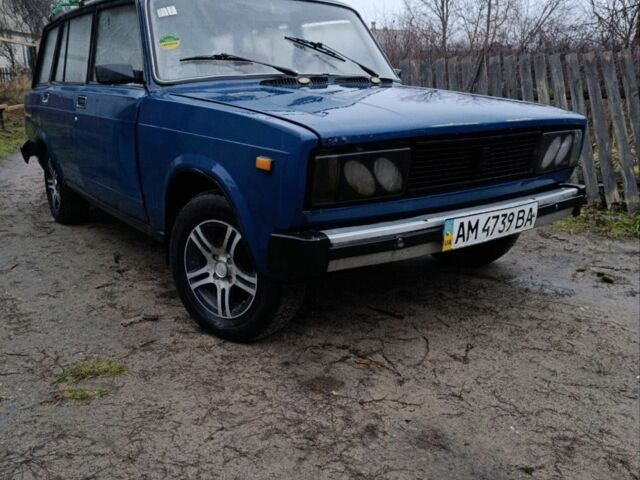 Синий ВАЗ 2104, объемом двигателя 1 л и пробегом 80 тыс. км за 495 $, фото 7 на Automoto.ua