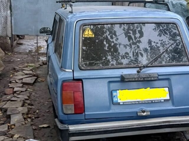 Синий ВАЗ 2104, объемом двигателя 1.5 л и пробегом 90 тыс. км за 1000 $, фото 1 на Automoto.ua
