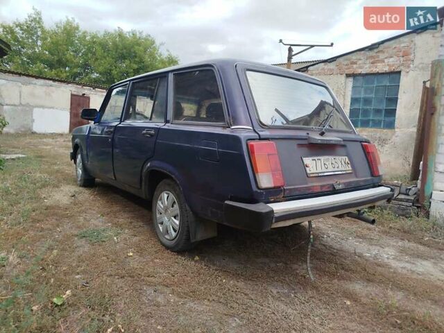 ВАЗ 2104 1991 в Новомосковске на Automoto.ua Синий ВАЗ 2104, объемом двигателя 0 л и пробегом 200 тыс. км за 800 $, фото 3 на Automoto.ua