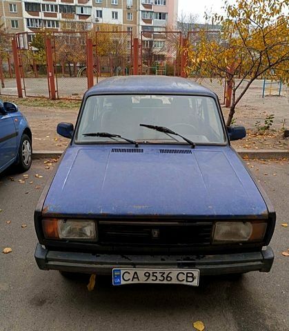 Синий ВАЗ 2104, объемом двигателя 1.5 л и пробегом 90 тыс. км за 500 $, фото 1 на Automoto.ua