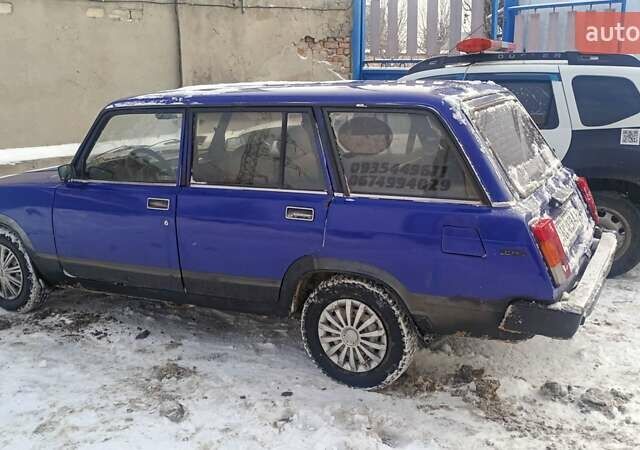Синий ВАЗ 2104, объемом двигателя 1.5 л и пробегом 200 тыс. км за 1400 $, фото 1 на Automoto.ua