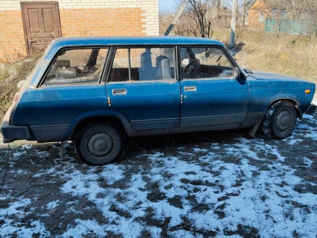 Синий ВАЗ 2104, объемом двигателя 1.5 л и пробегом 80 тыс. км за 1250 $, фото 1 на Automoto.ua