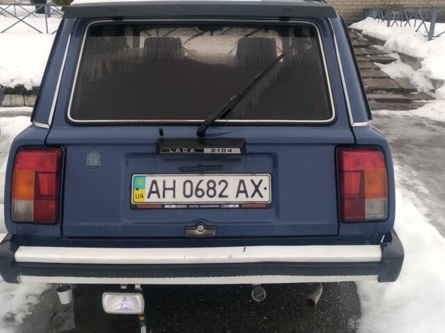Синий ВАЗ 2104, объемом двигателя 1 л и пробегом 65 тыс. км за 1467 $, фото 4 на Automoto.ua