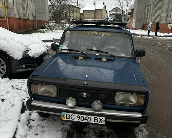 Синий ВАЗ 2104, объемом двигателя 1.45 л и пробегом 43 тыс. км за 1200 $, фото 4 на Automoto.ua