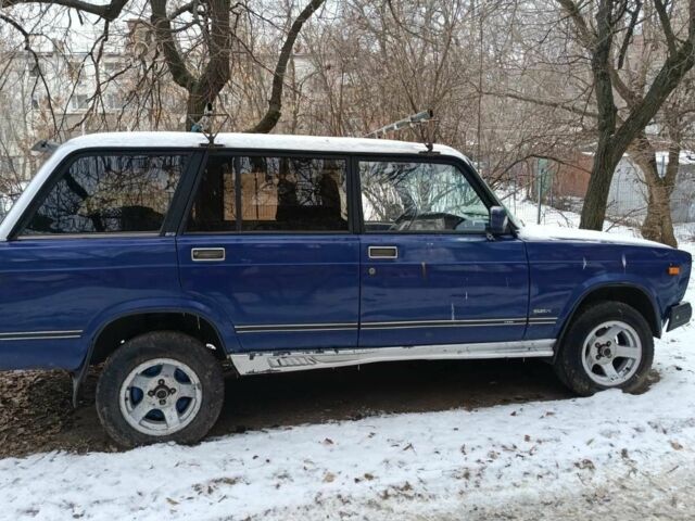 Синий ВАЗ 2104, объемом двигателя 1.5 л и пробегом 200 тыс. км за 1050 $, фото 1 на Automoto.ua