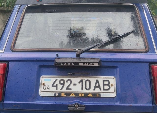 Синий ВАЗ 2104, объемом двигателя 1 л и пробегом 200 тыс. км за 656 $, фото 1 на Automoto.ua