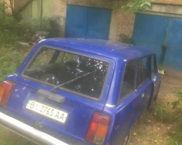 Синий ВАЗ 2104, объемом двигателя 1.5 л и пробегом 98 тыс. км за 1000 $, фото 1 на Automoto.ua