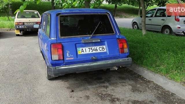 Синий ВАЗ 2104, объемом двигателя 1.5 л и пробегом 150 тыс. км за 350 $, фото 3 на Automoto.ua