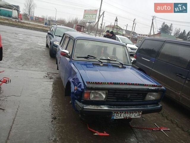 Синий ВАЗ 2104, объемом двигателя 1.5 л и пробегом 50 тыс. км за 600 $, фото 1 на Automoto.ua