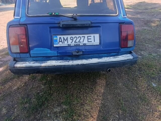 Синий ВАЗ 2104, объемом двигателя 0 л и пробегом 150 тыс. км за 428 $, фото 3 на Automoto.ua