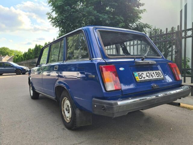 Синий ВАЗ 2104, объемом двигателя 1 л и пробегом 34 тыс. км за 1300 $, фото 11 на Automoto.ua