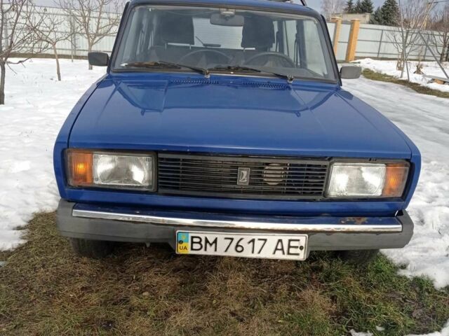 Синий ВАЗ 2104, объемом двигателя 1 л и пробегом 225 тыс. км за 1500 $, фото 1 на Automoto.ua