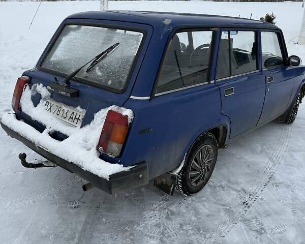 Синий ВАЗ 2104, объемом двигателя 1.5 л и пробегом 78 тыс. км за 1300 $, фото 1 на Automoto.ua