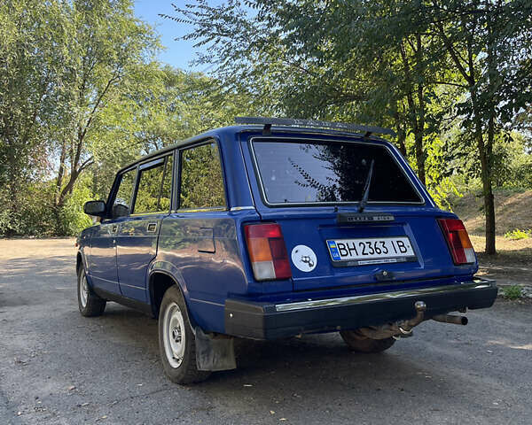 Синий ВАЗ 2104, объемом двигателя 1.57 л и пробегом 90 тыс. км за 1900 $, фото 4 на Automoto.ua