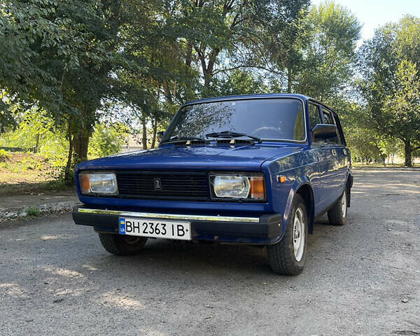 Синий ВАЗ 2104, объемом двигателя 1.57 л и пробегом 90 тыс. км за 1900 $, фото 1 на Automoto.ua