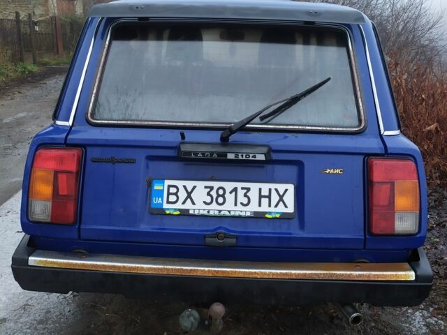 Синий ВАЗ 2104, объемом двигателя 1.5 л и пробегом 60 тыс. км за 1200 $, фото 4 на Automoto.ua