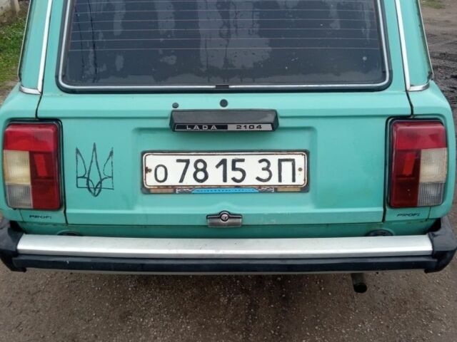 Зеленый ВАЗ 2104, объемом двигателя 1 л и пробегом 111 тыс. км за 1000 $, фото 2 на Automoto.ua