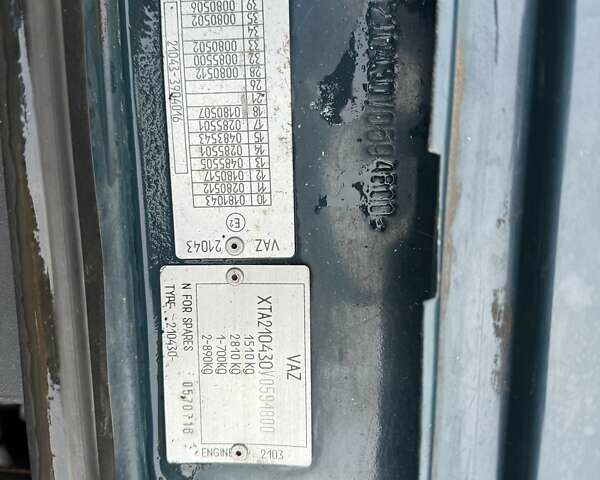 Зеленый ВАЗ 2104, объемом двигателя 1.45 л и пробегом 183 тыс. км за 1100 $, фото 7 на Automoto.ua