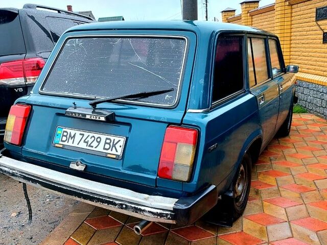 Зеленый ВАЗ 2104, объемом двигателя 1.5 л и пробегом 250 тыс. км за 1300 $, фото 1 на Automoto.ua