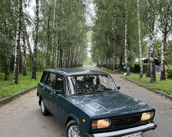 Зеленый ВАЗ 2104, объемом двигателя 1.45 л и пробегом 200 тыс. км за 1000 $, фото 1 на Automoto.ua