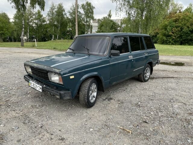 Зеленый ВАЗ 2104, объемом двигателя 1.5 л и пробегом 111 тыс. км за 550 $, фото 1 на Automoto.ua