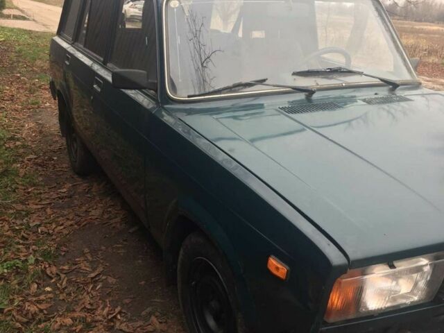 Зеленый ВАЗ 2104, объемом двигателя 1.5 л и пробегом 57 тыс. км за 1200 $, фото 3 на Automoto.ua