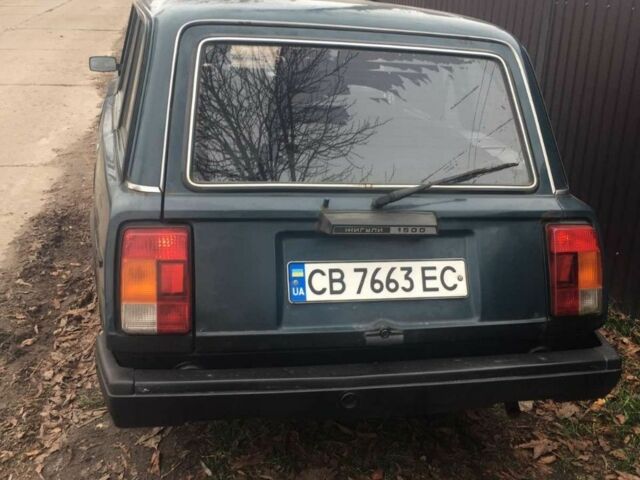 Зеленый ВАЗ 2104, объемом двигателя 1.5 л и пробегом 57 тыс. км за 1200 $, фото 1 на Automoto.ua