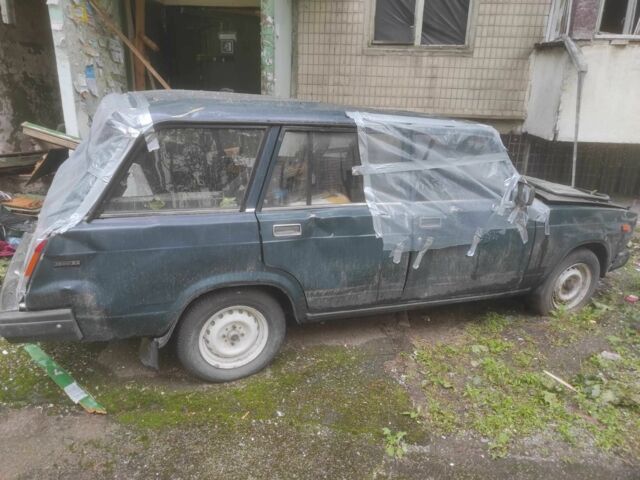 Зеленый ВАЗ 2104, объемом двигателя 1.5 л и пробегом 3 тыс. км за 400 $, фото 1 на Automoto.ua