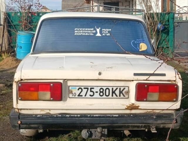 Білий ВАЗ 2105, об'ємом двигуна 1.2 л та пробігом 390 тис. км за 380 $, фото 3 на Automoto.ua